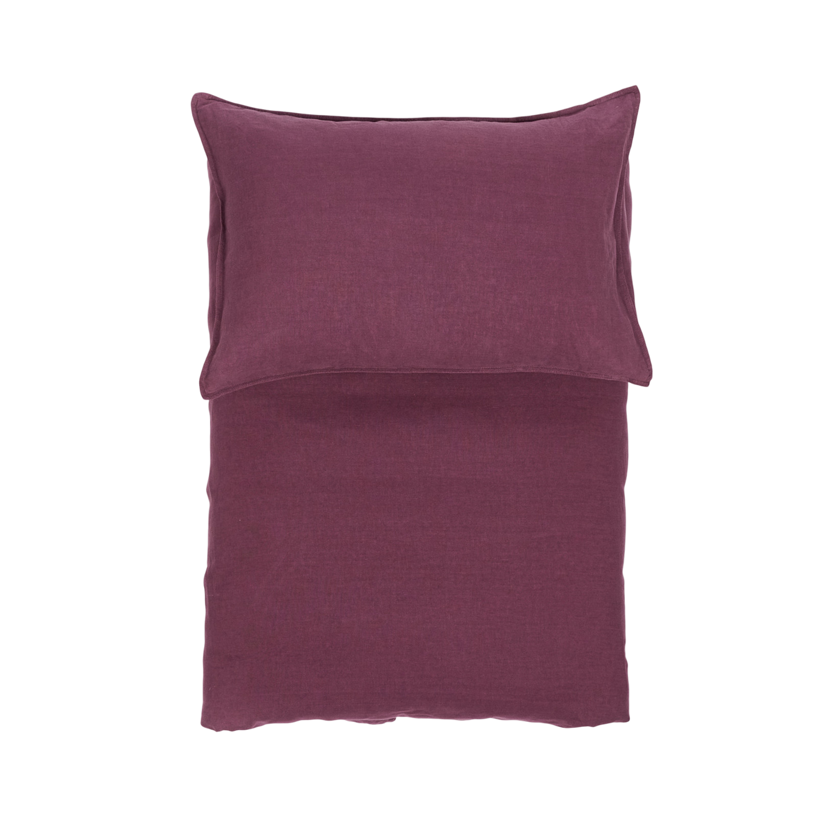 Duvetbezug Linus uni plum