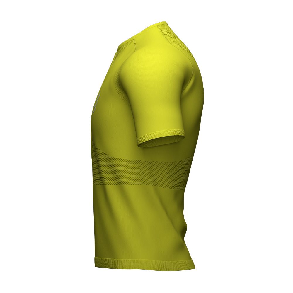 Compressport TRAIL FITTED - Maillot Homme primerose