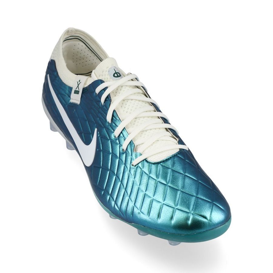 Nike Tiempo Legend 10 Elite AG-PRO Emerald - Turquoise/Blanc Cassé ÉDITION LIMITÉE
