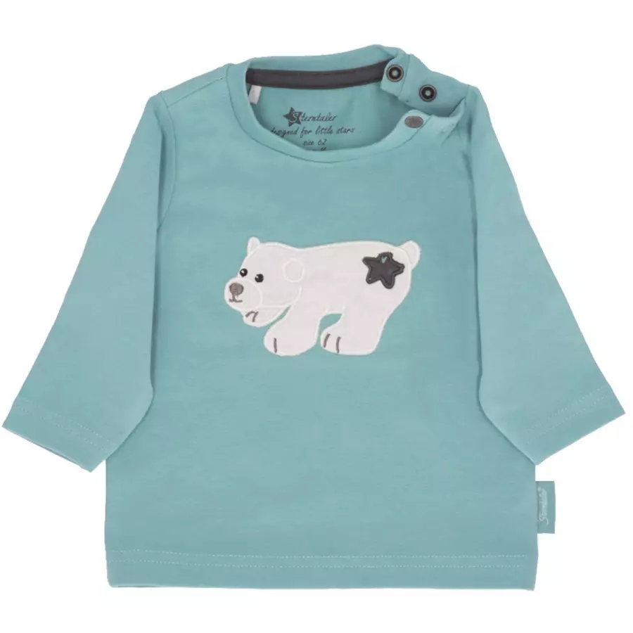 Sterntaler Set Langarmshirt und Hose Elia eisengrau