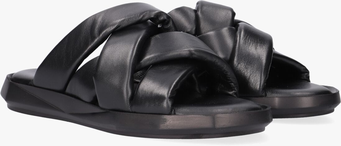 TANGO zwarte tango slippers pepper