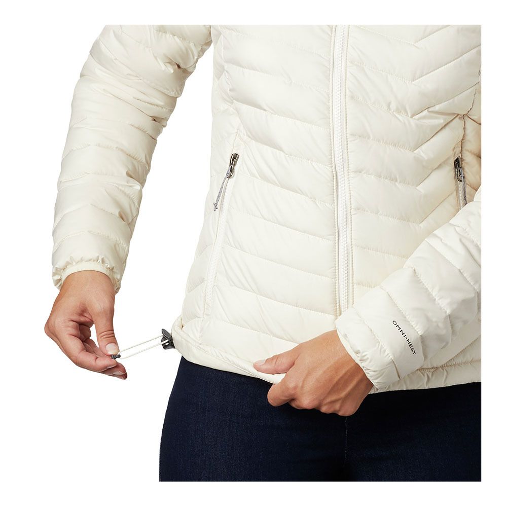 Columbia EU POWDER LITE - Doudoune Femme chalk