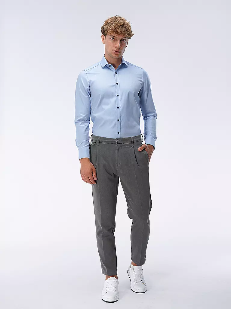 OLYMP LEVEL FIVE Hemd Body Fit hellblau