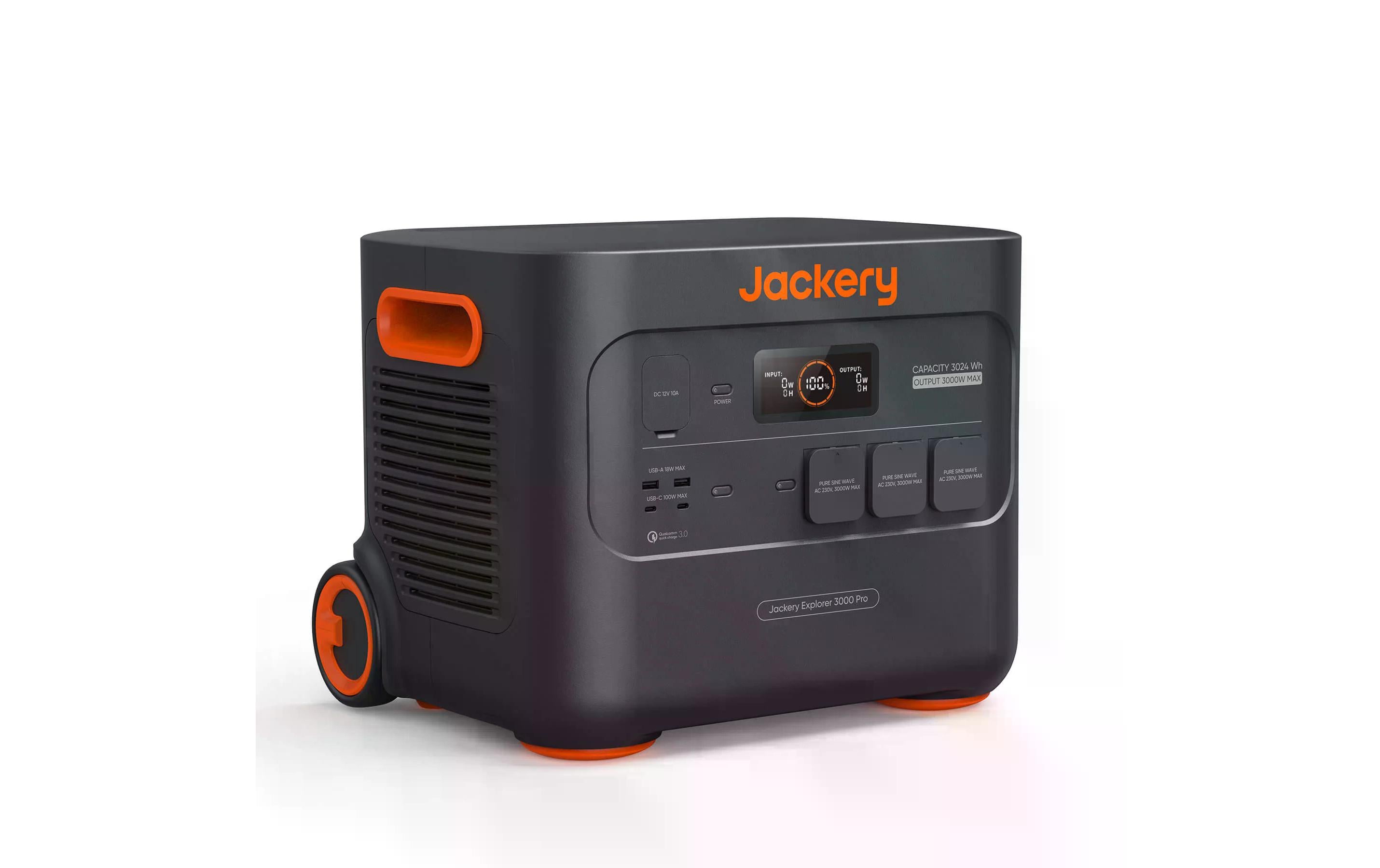 Power Station Explorer 3000 Pro, 3024 Wh<br>Tragbarer Stromgenerator mit Li-ion NMC Akku inkl. Schutzkit