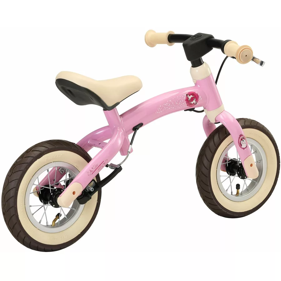 Bikestar Laufrad 10 Zoll Sport Flex pink einhorn