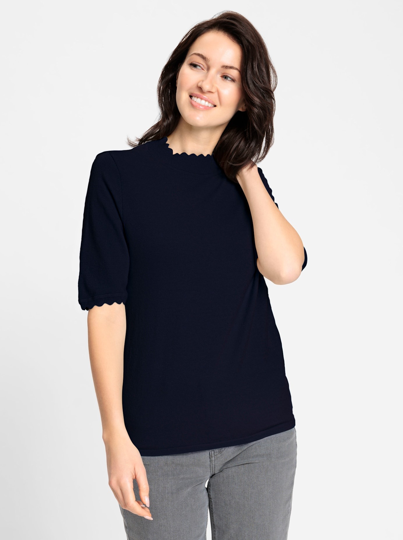 Inspirationen Stehkragenpullover »Stehkragen-Pullover«