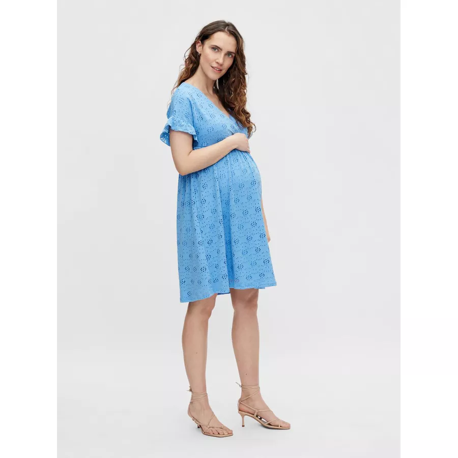 mamalicious Stillkleid TESS MLDINNA Azure Blue