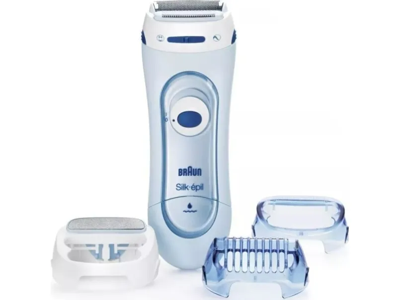 Braun Silk&Soft LS 5160 - Ladyshaver - trådløs - blå