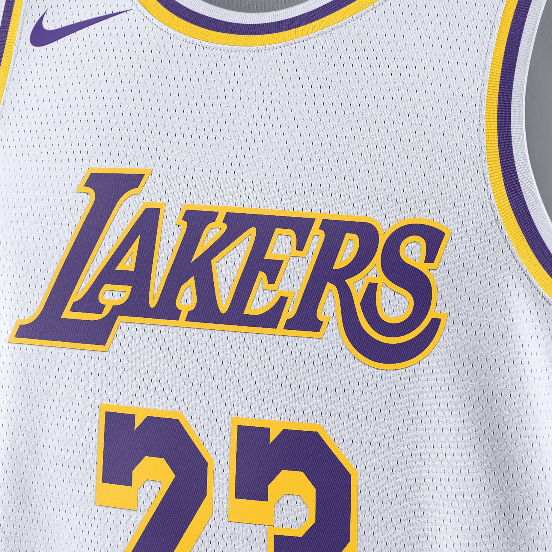Nike| Herren Basketballtrikot NBA LEBRON JAMES LA LAKERS ASSOCIATION EDITION