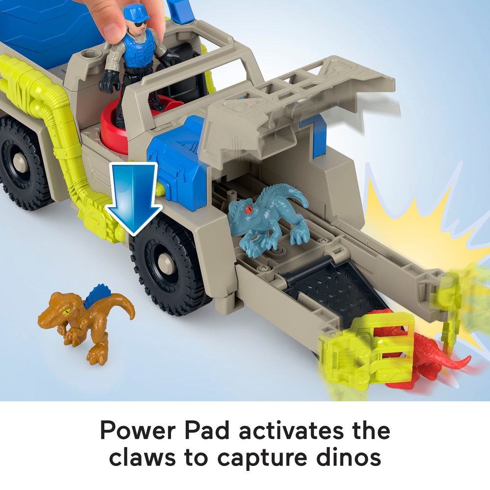 Imaginext Jurassic World Track & Transport Dinosaurier-LKW-Spielset