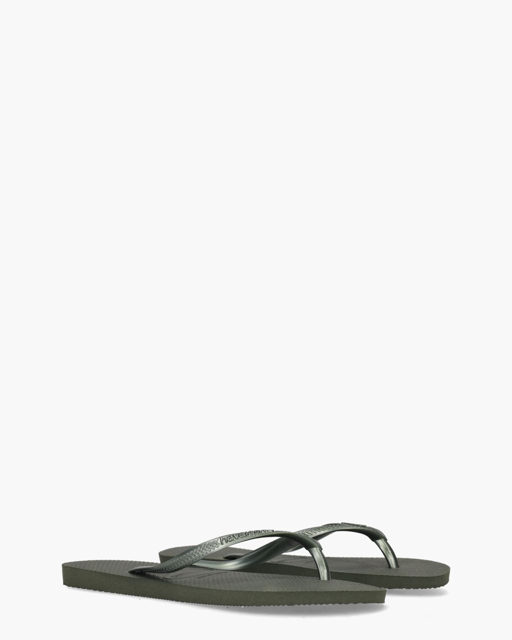 Havaianas Slim Metallic Groen Damesslippers