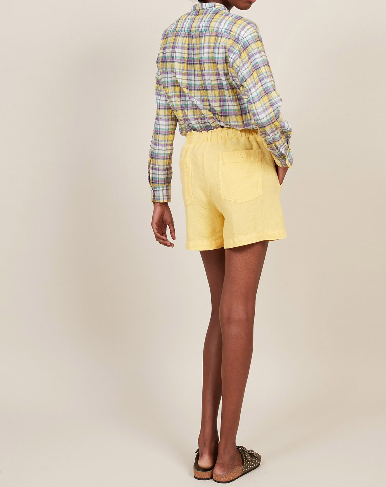 Hartford Short 100% Lin Santi lemon