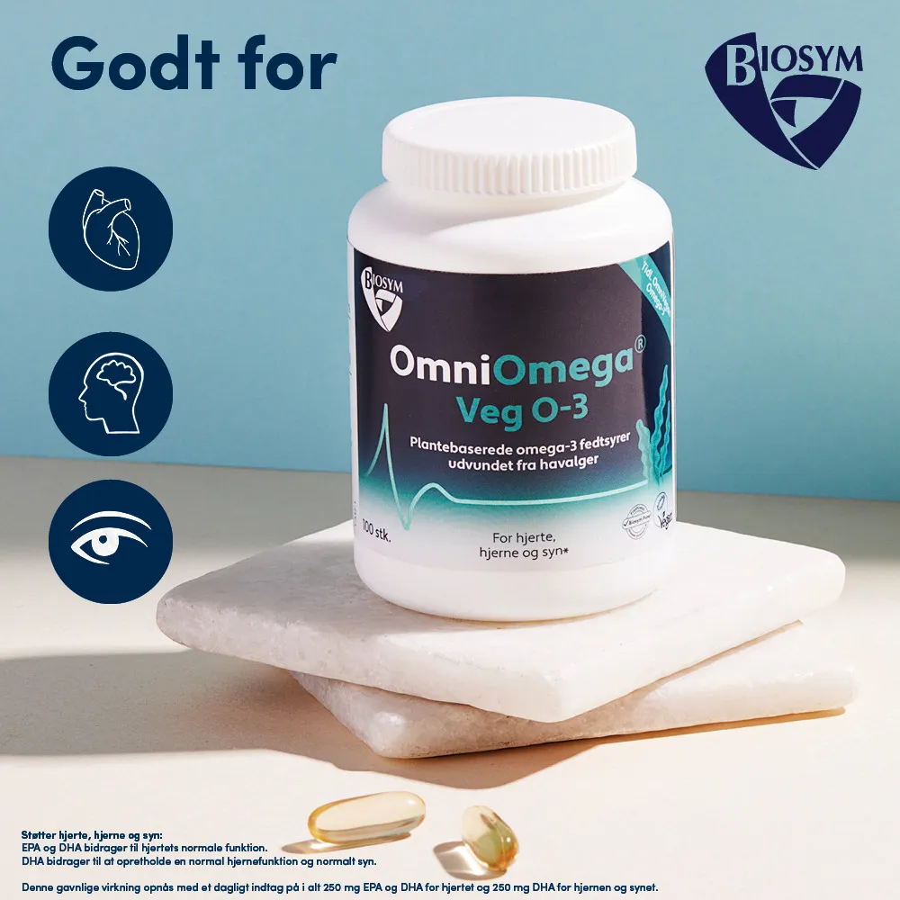 OmniOmega Veg O-3 - 100 kaps.