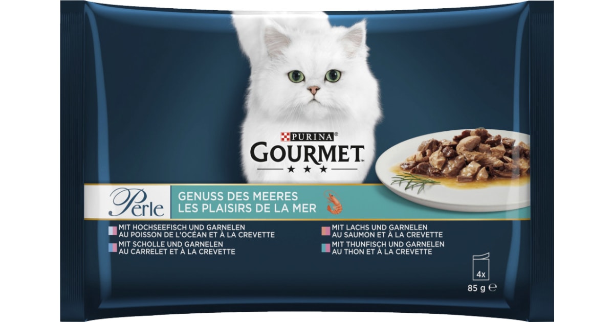 PURINA Gourmet Perle Genuss des Meeres 4x 85 gr