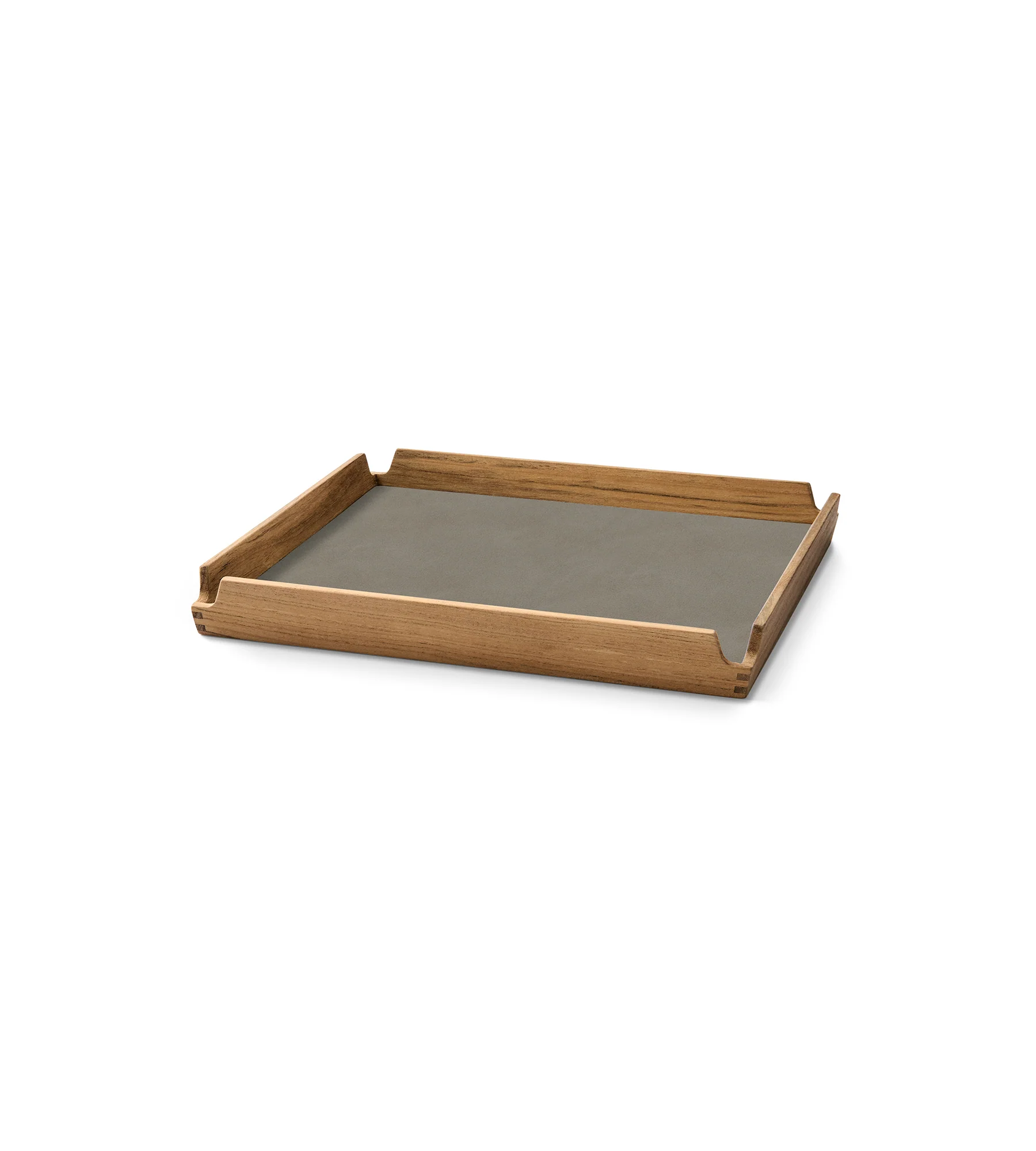 LIND DNA  Teakbakke, Square S Airy Nupo - Flint Grey/Teak