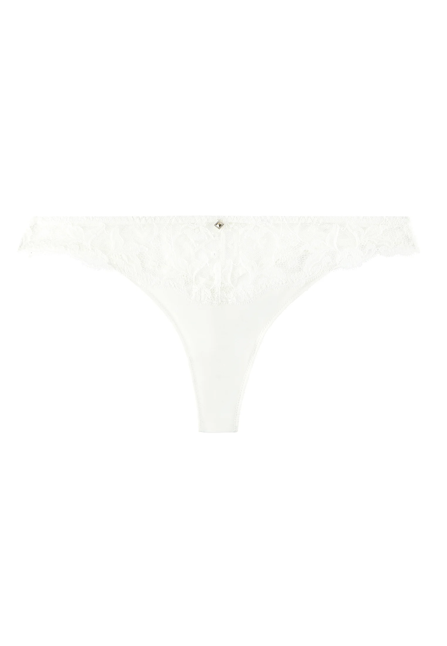 KISS OF LOVE - Culotte tanga | Blanc