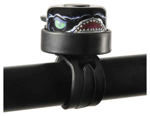 Crazy Safety pack - Casque Dragon Noir pour enfants  sac à dos  sonnette  gants