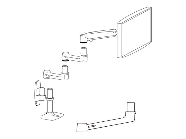 Ergotron LX - Monteringskomponent (9