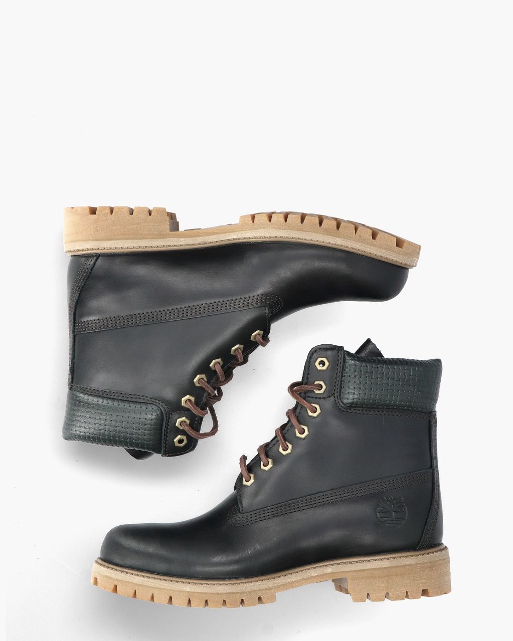 Timberland Premium 6 Inch Boot Donkergroen Heren Veterboots