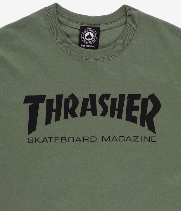 Thrasher Skate Mag T-Shirt (army)