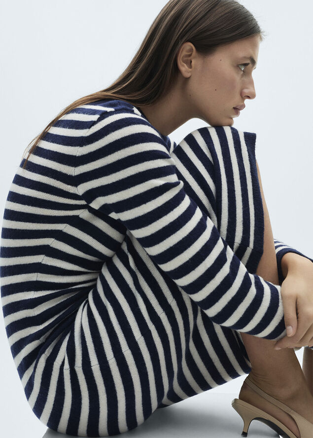 MANGO DRESS. -- ELIOTA Navy