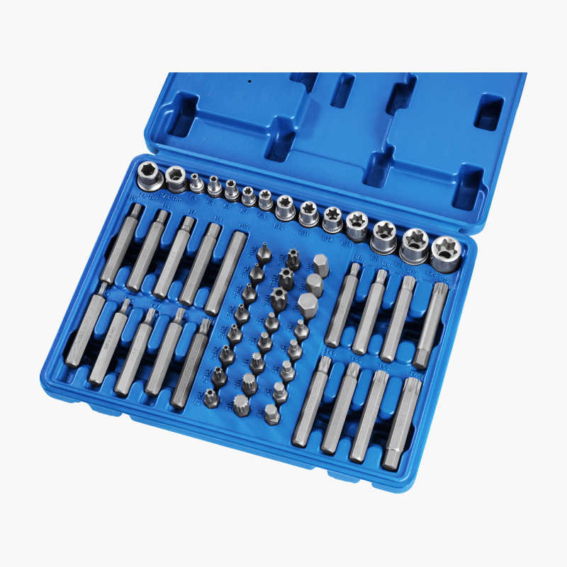 BITS- OG PIPESETT, 56 DELER