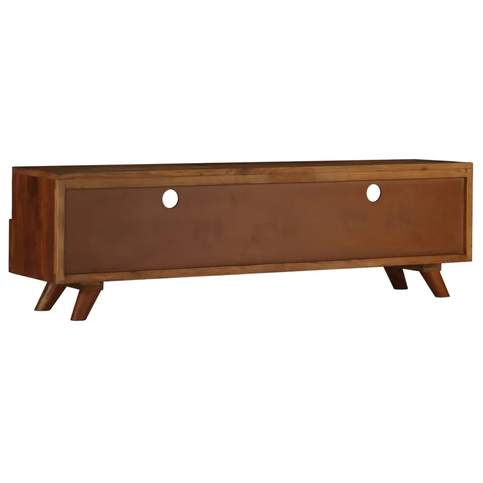 vidaXL - Tv-kast - Bruin - Hout