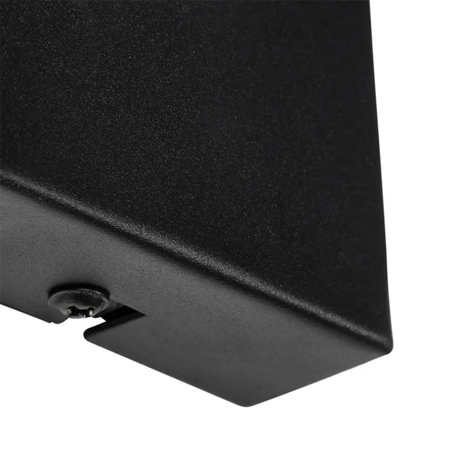 Qazqa wandlampen chon zwart e27