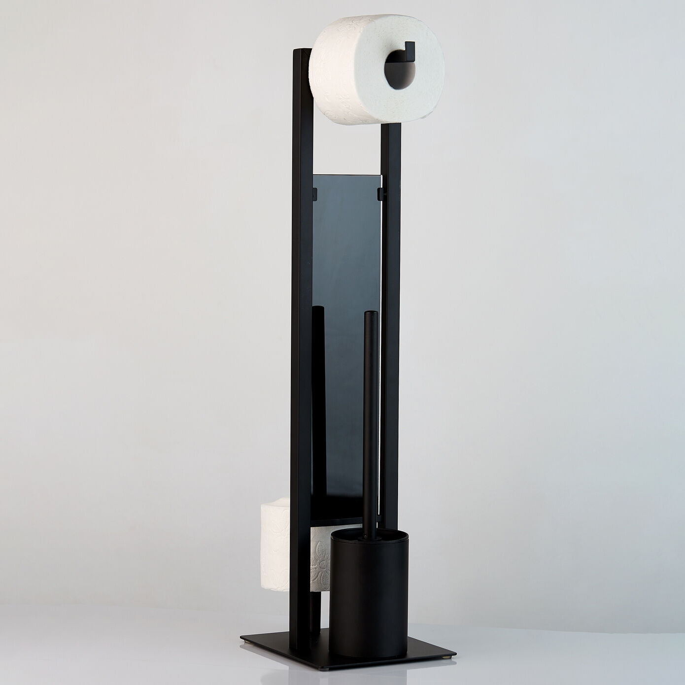 Stand WC-Garnitur Rivalta in schwarz