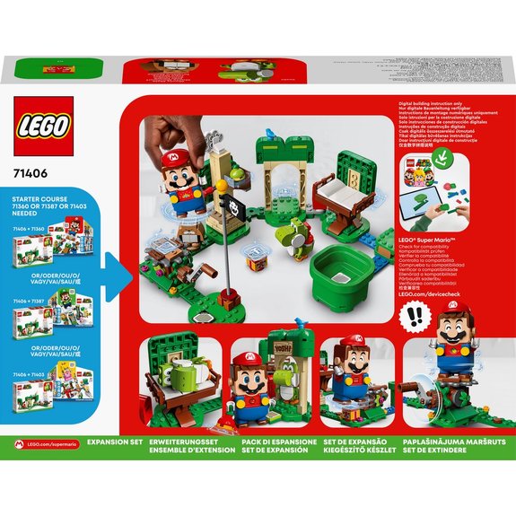 Ensemble d’extension La maison cadeau de Yoshi Lego 71406