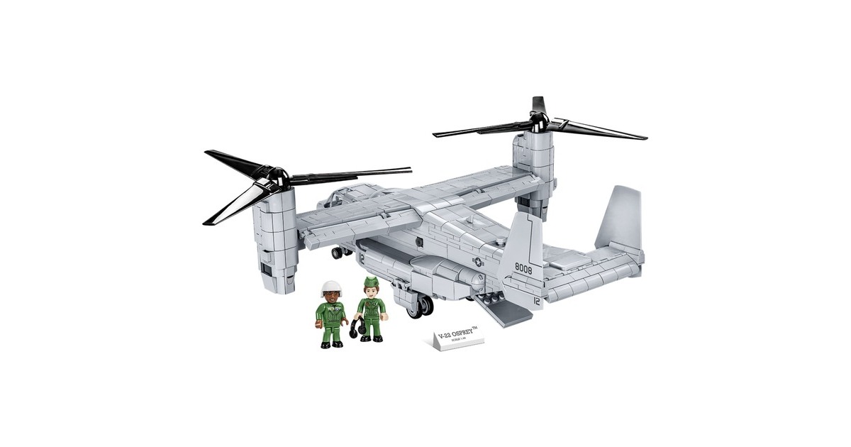 COBIArmed Forces - Bell-Boeing V-22 Osprey Constructiespeelgoed  (Schaal 1:48)