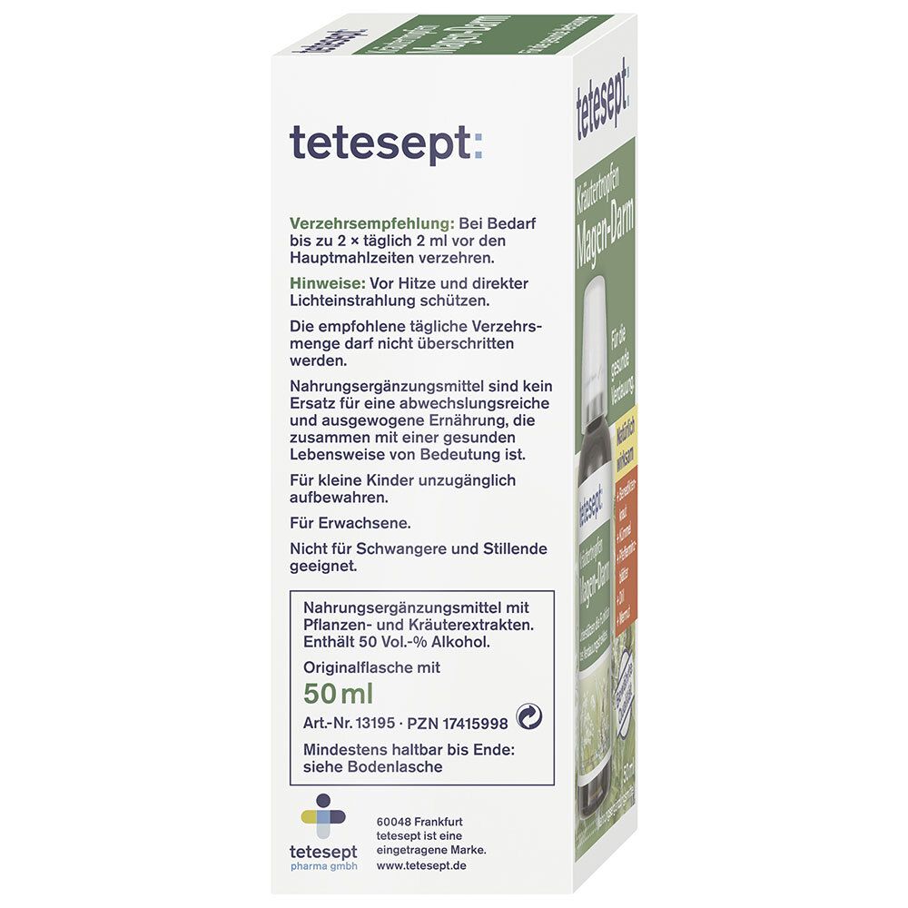 tetesept® Kräutertropfen Magen-Darm