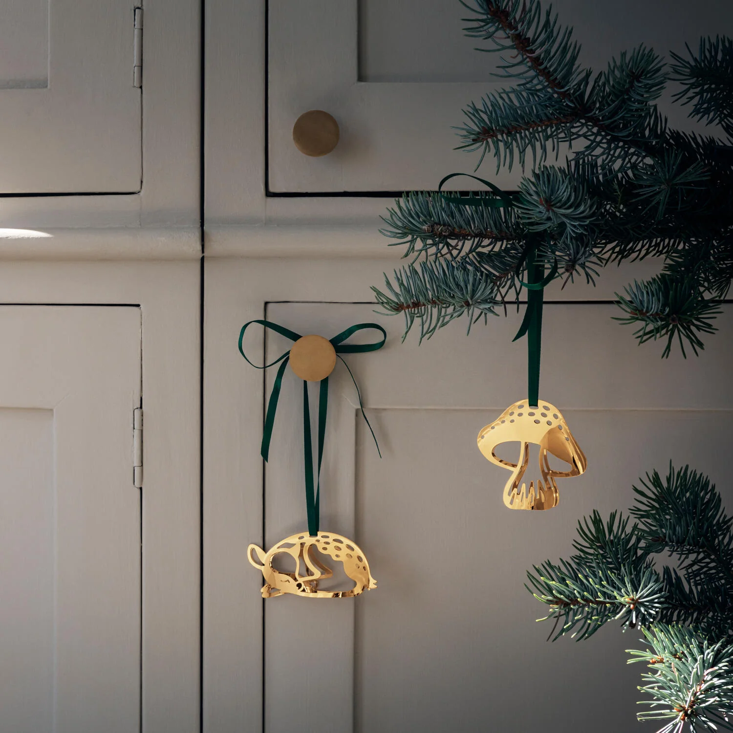 Georg Jensen  CC 2023 Dådyr juleophæng - forgyldt