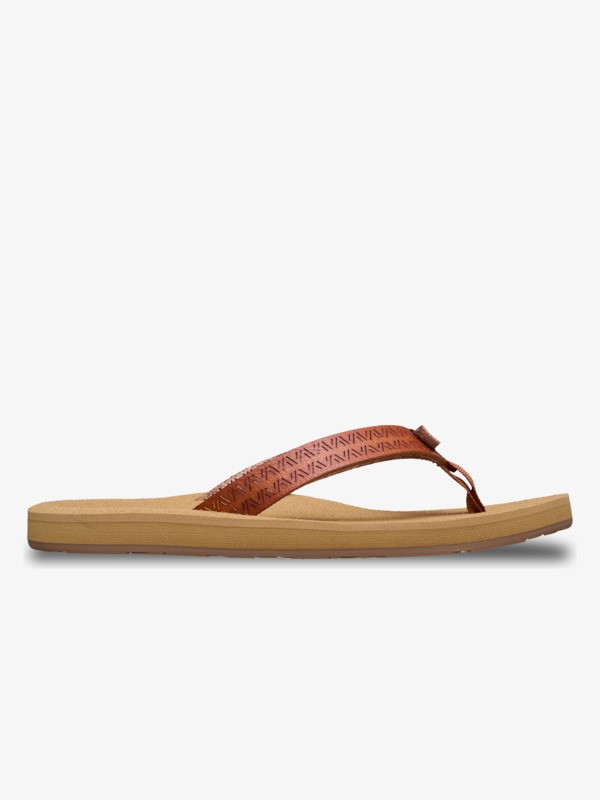 Porto Motif Sandales Beige Femme