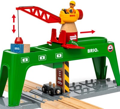 Brio BRIO 33996 Container Kran Tilbehør Til Togbane