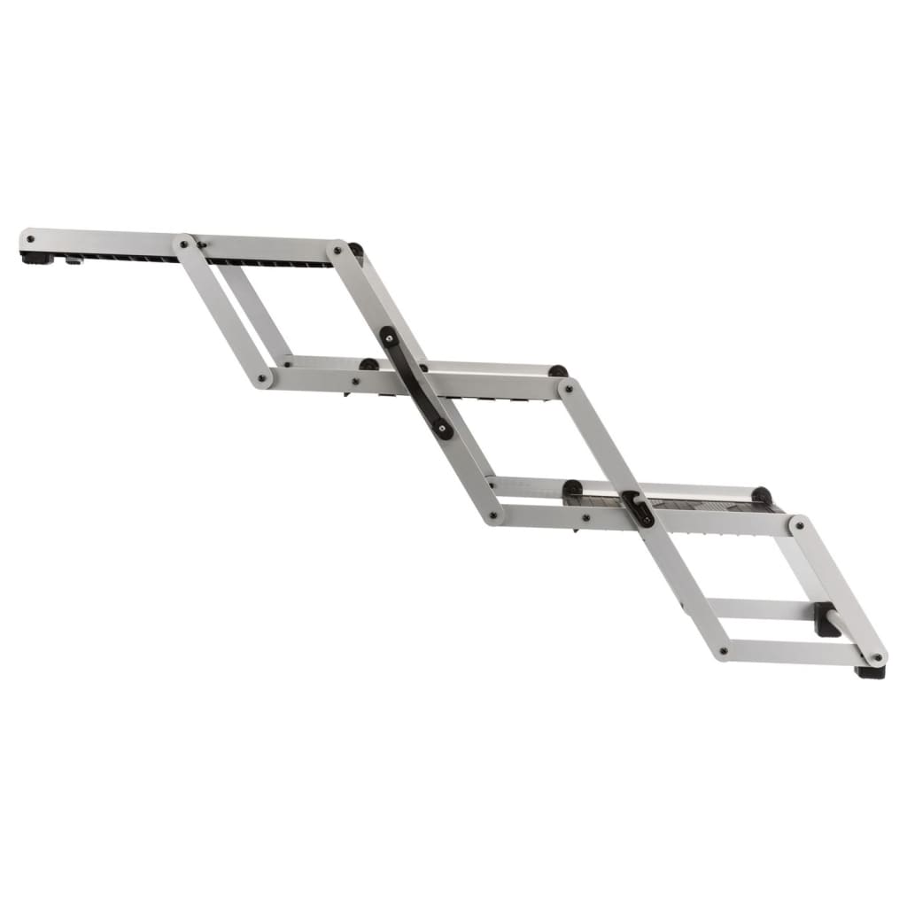Marchepied pliable 2 marches d'animaux de compagnie aluminium