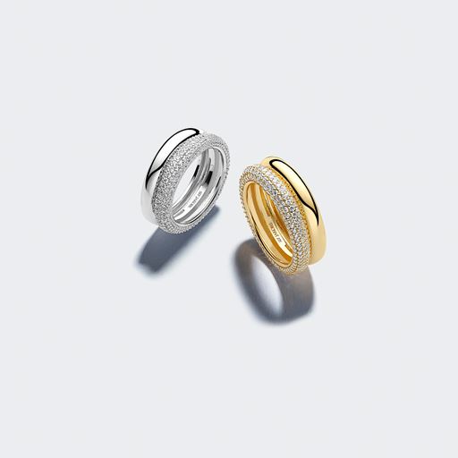 Sif Jakobs Jewellery Carrara Ring, Silver, 60