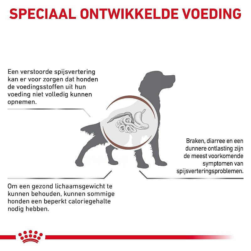 Royal Canin Hond Gastro Intestinal Moderate Calorie Dieetvoeding voor ondersteuning van de spijsvertering en een gezond gewicht van volwassen honden