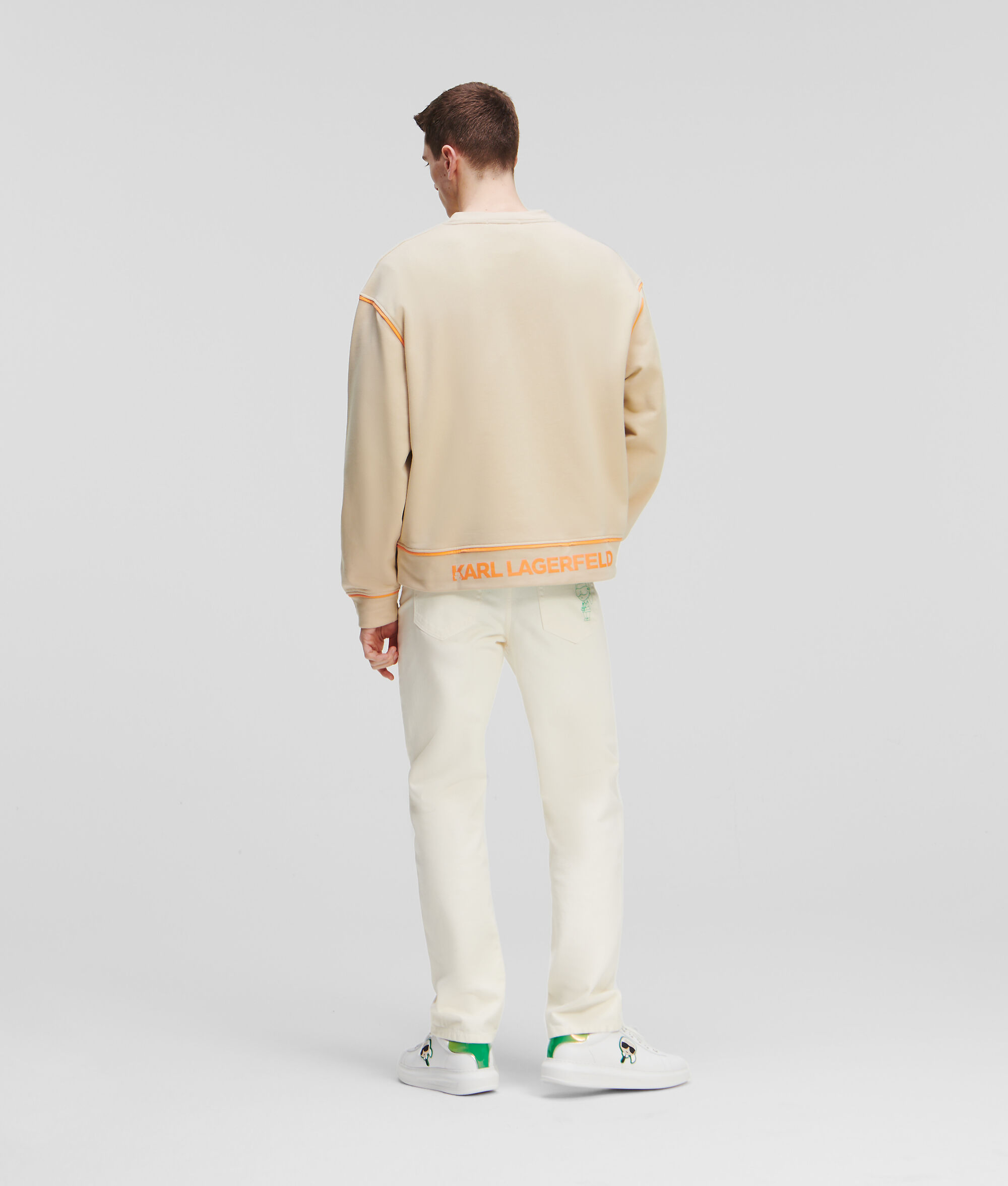 SWEAT-SHIRT AVEC LISERÉ CONTRASTANT IKONIK