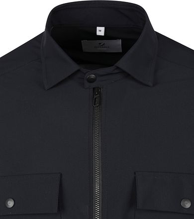 Suitable Jacket Shirt Donkerblauw 245-3 shirt jacket zip kopen