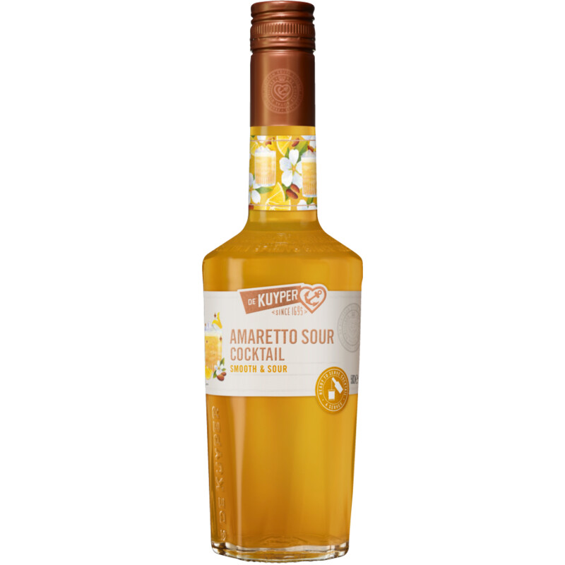 De Kuyper Amaretto sour cocktail