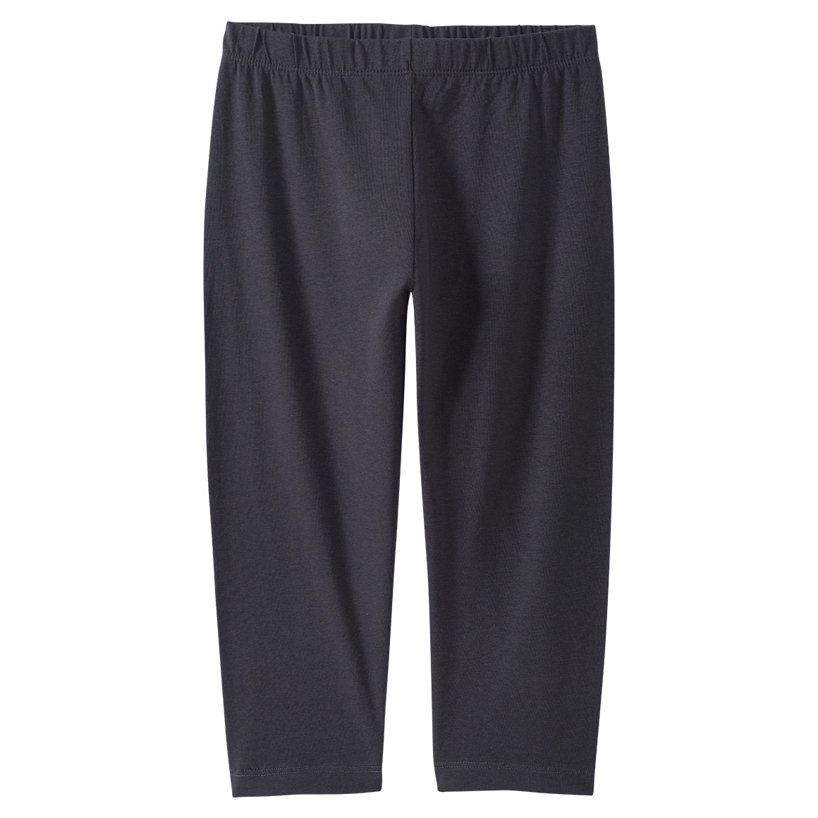 Famy 2 Mädchen Capri-Leggings im Basic-Look dunkelgrau / hellrosa