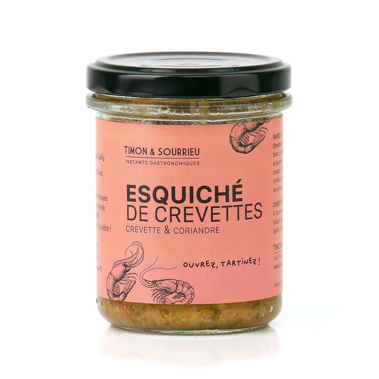 Esquiché de crevettes - Tartinable de crevette et coriandre