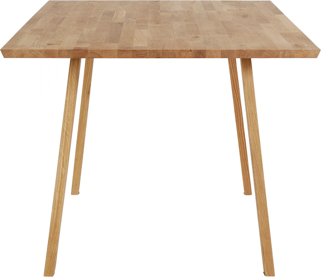 GOODproduct Esstisch »Alessja« Breite 130 oder 150 cm, Eiche Massivholz mit veganem Bio-Öl behandelt