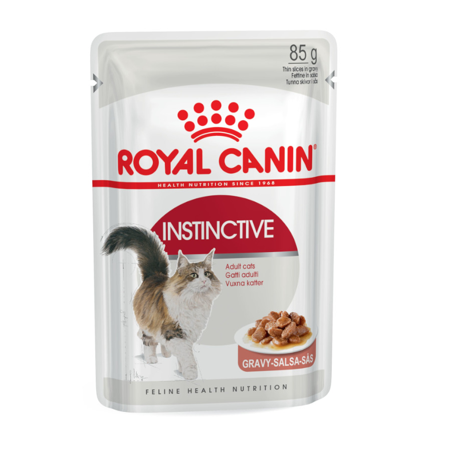 Sachês Royal Canin Instinctive em molho para gatos