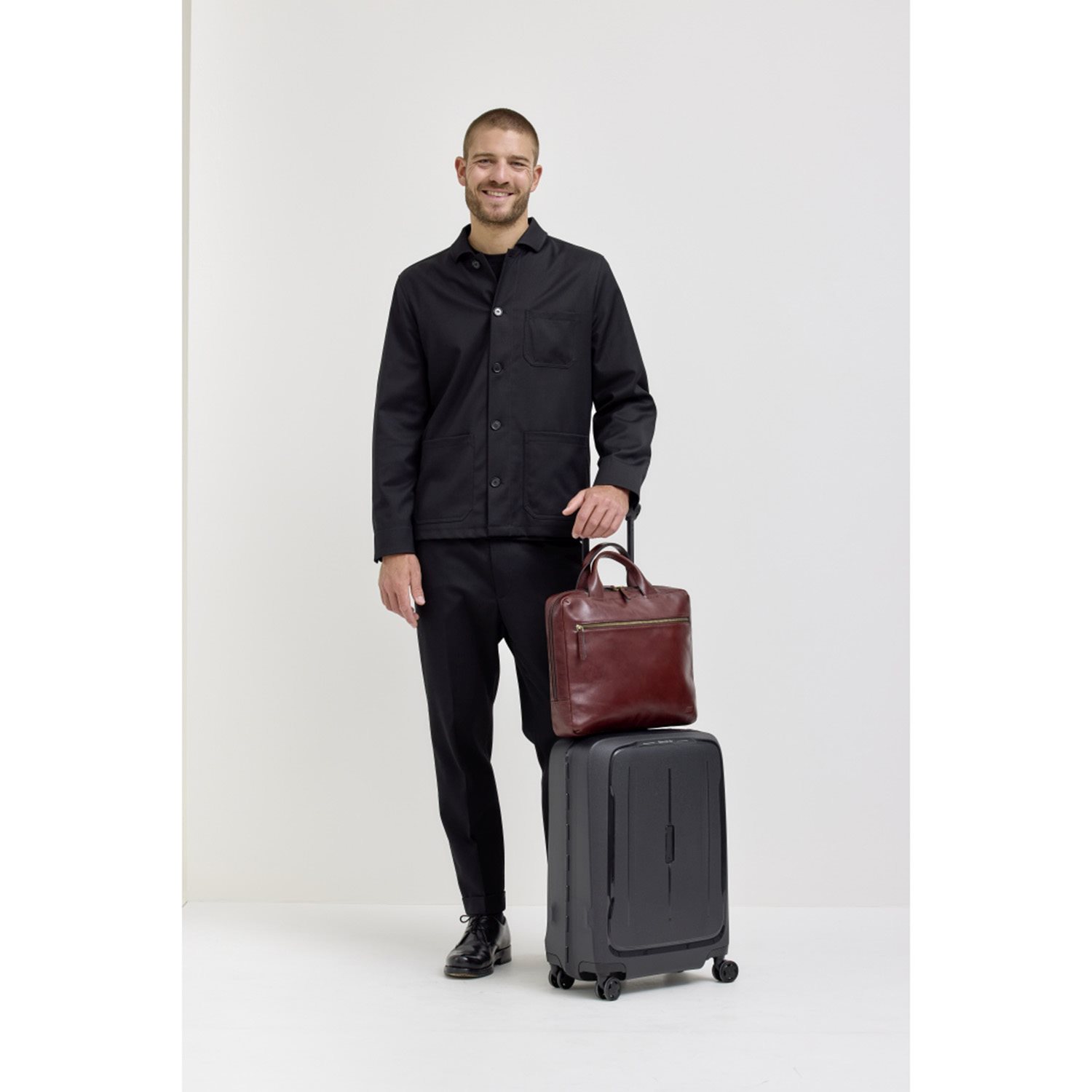 Jost Skagen Businessbag 1 Comp. brown