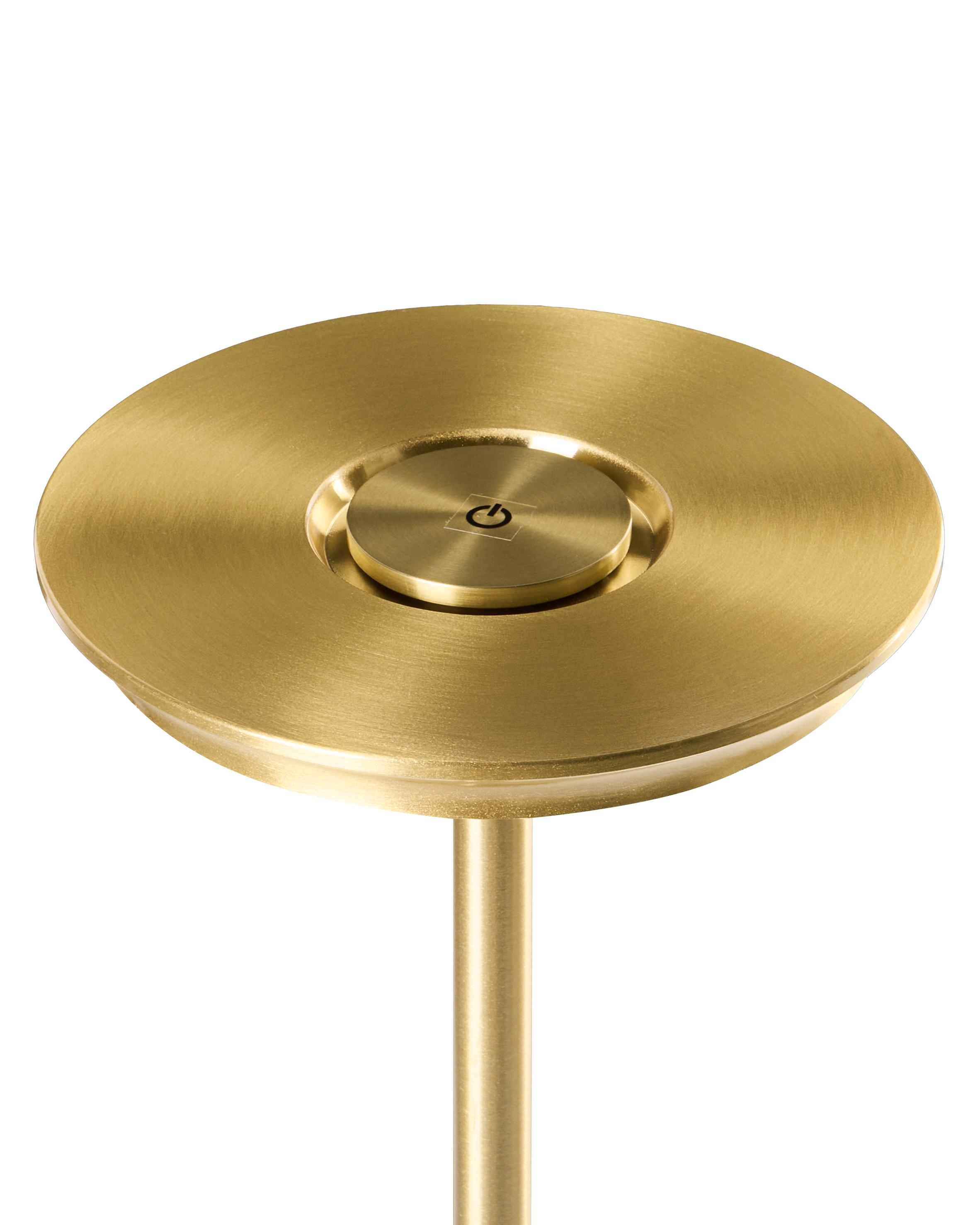 LED draadloze tafellamp MAGO met dimmer Metaal Goud