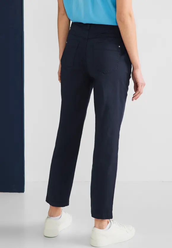 Papertouch Casual Fit Hose - deep blue