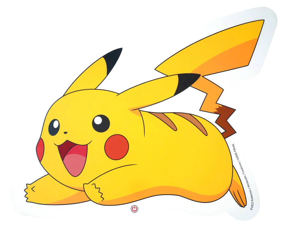 POKEMON - PIKACHU STYLE NEON LAMPE LED MURALE