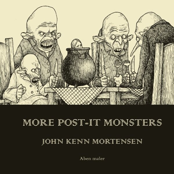 More Post-It Monsters - John Kenn Mortensen - English Book